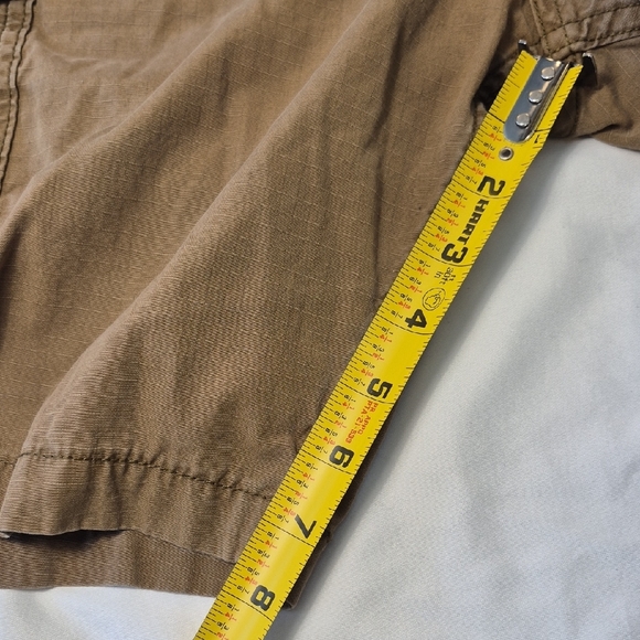 Levi's W36 Carrier Cargo Shorts Classic Utilitarian Design. Tan - Picture 10 of 15